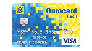 Cartão de crédito Ourocard Fácil do Banco do Brasil