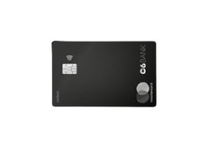 Cartão de Crédito Banco C6 Bank Carbon Black