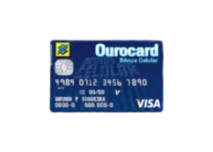 Cartão de Crédito Banco do Brasil Ourocard Bônus Celular Visa Internacional