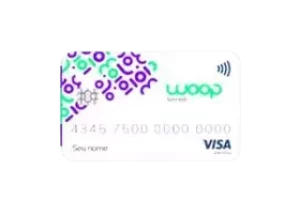 Cartão de Crédito Woop Sicredi Visa Gold Internacional