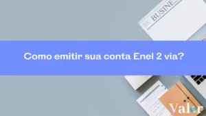 Como emitir sua conta Enel 2 via