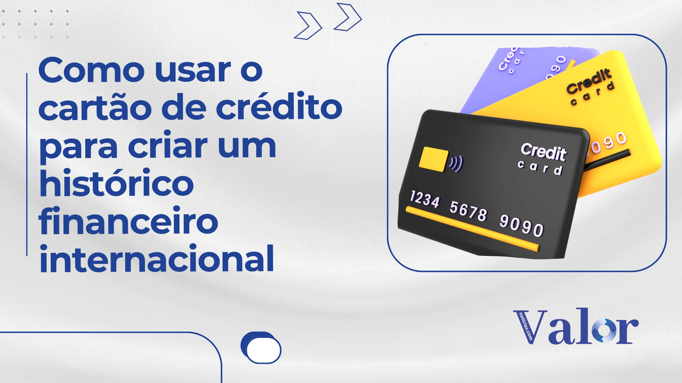 Como Usar o Cartão de Crédito para Criar um Histórico Financeiro ...