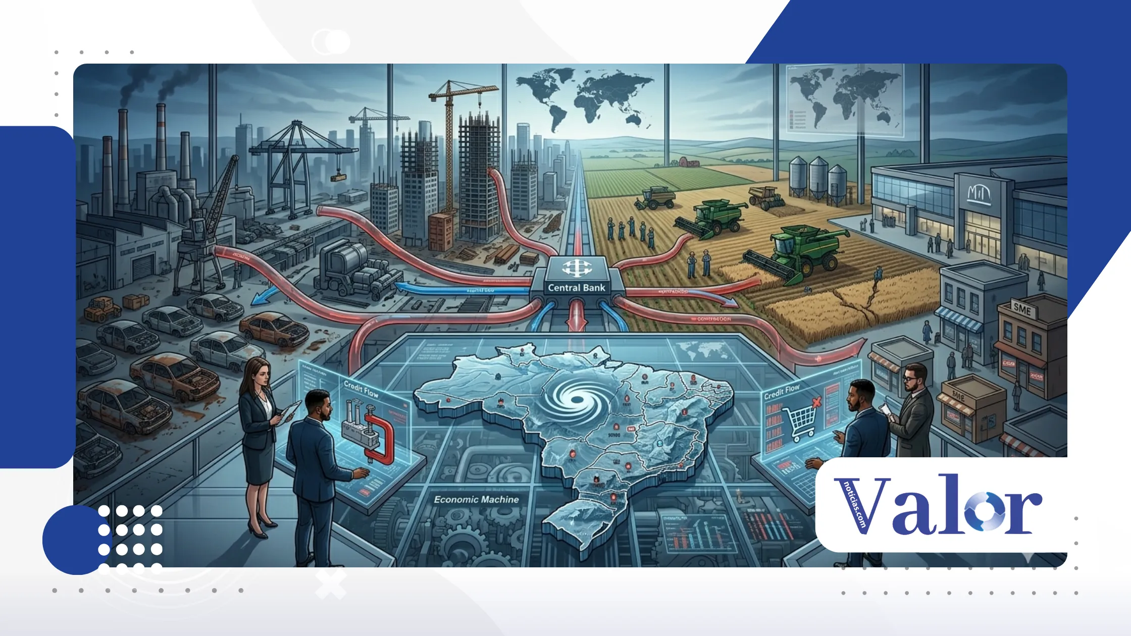 Riscos e spreads bancários