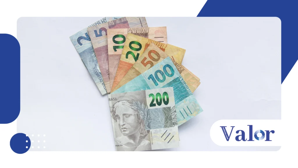 efeito do salário na conta